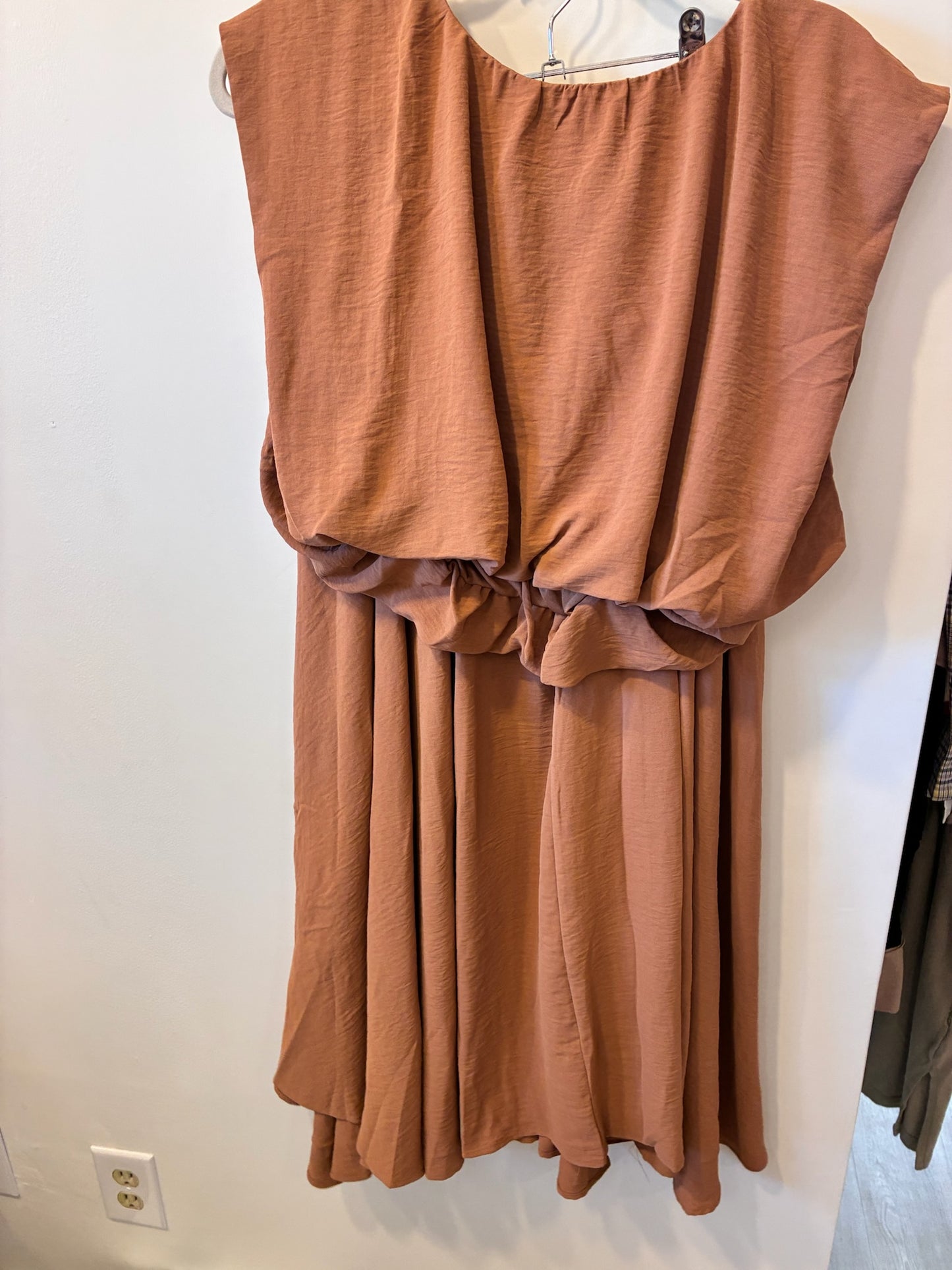 Rust Flowy Two-Piece Set (Rust)