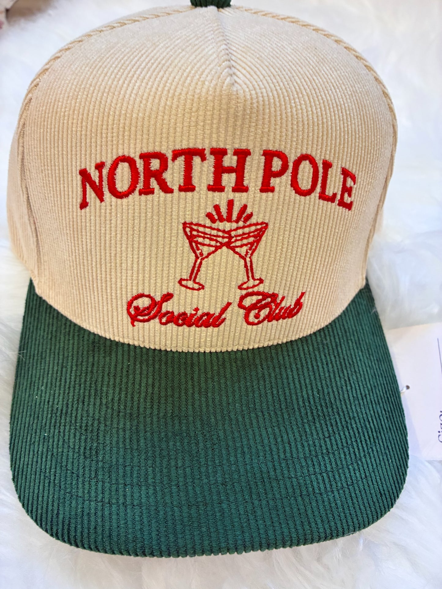 North Pole Social Club Corduroy Hat