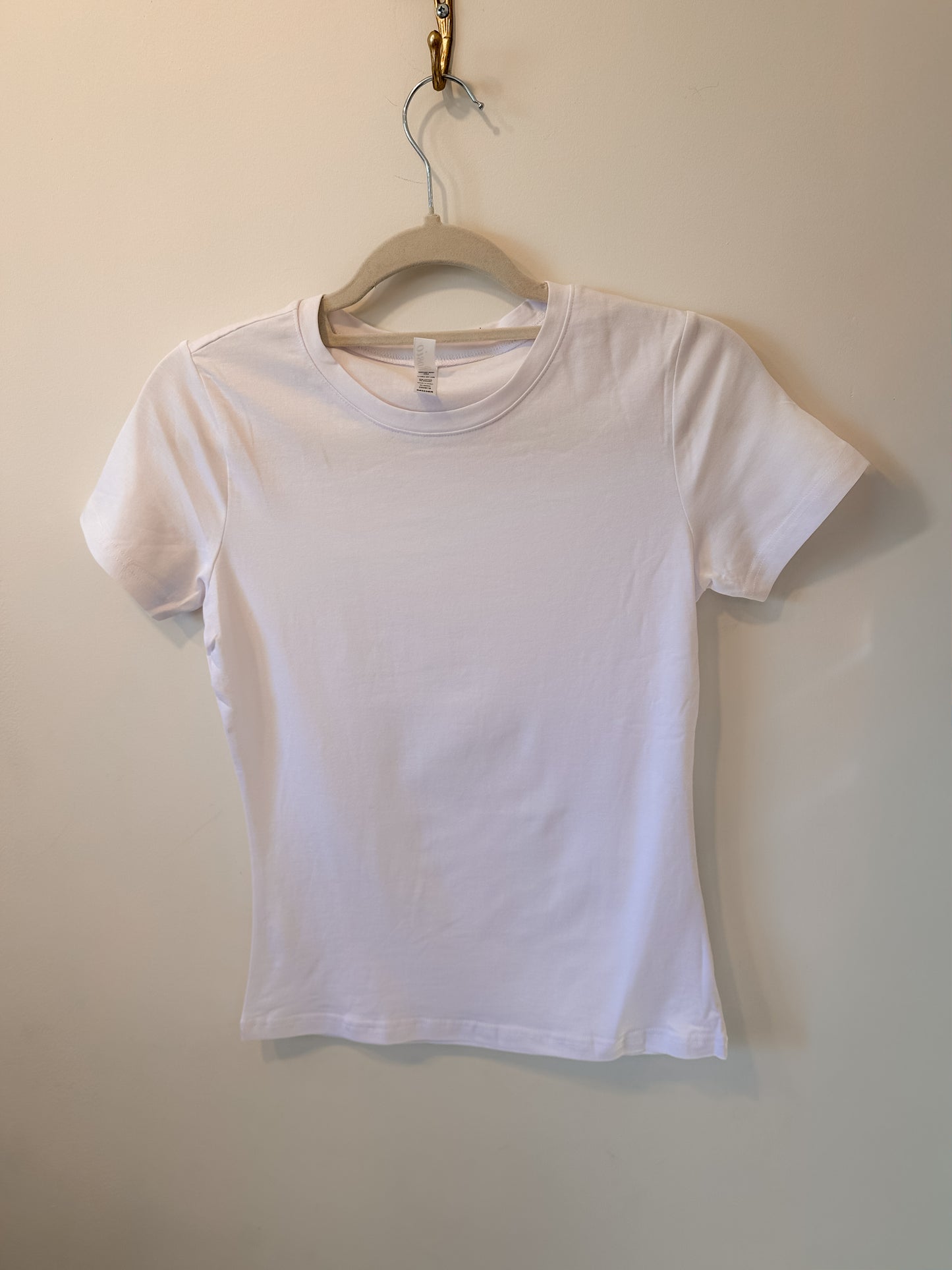 Perfect Fit Cotton Tee-White