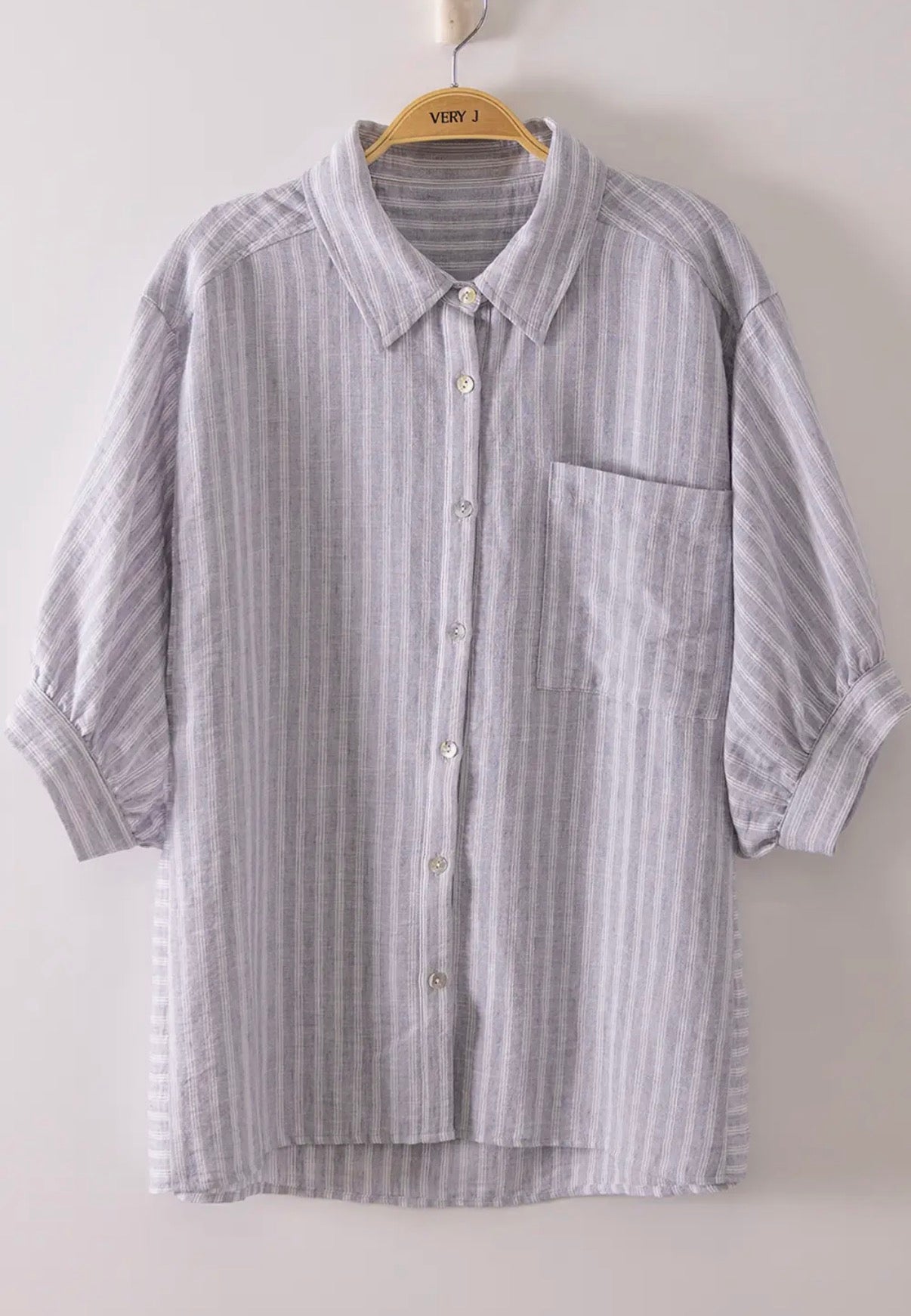 Sunday Stroll Stripe Button Down