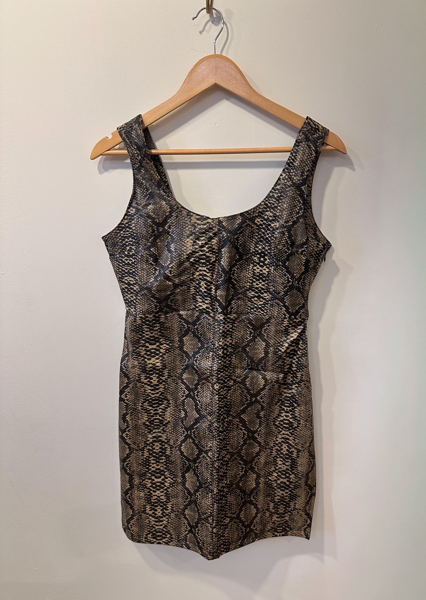 Wild Intentions Snakeskin Dress