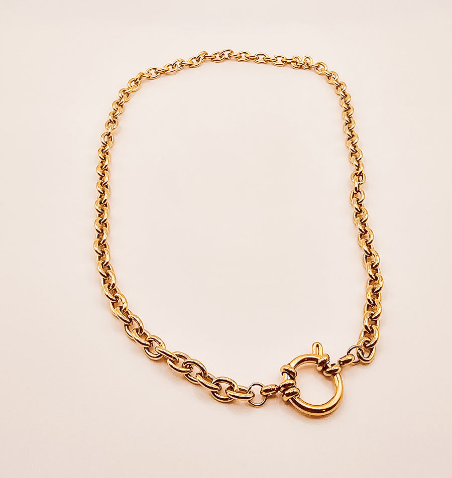 14 inch Rolo Toggle Necklace