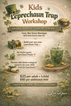 Kids Leprechaun Trap Workshop – Saturday, March 14