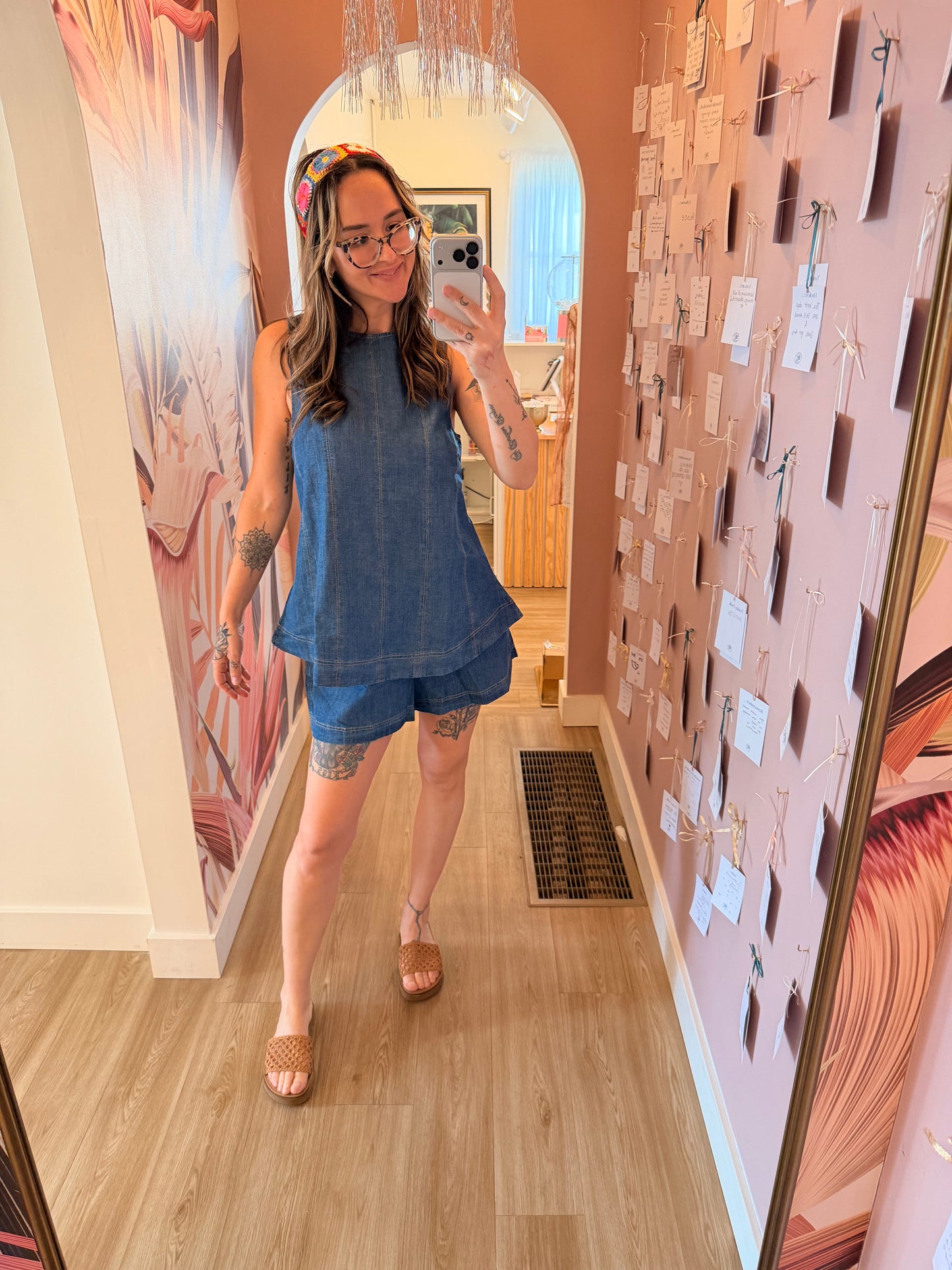 The Harbor Denim Set