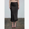 After Midnight Lace Slip Skirt (brown or black)