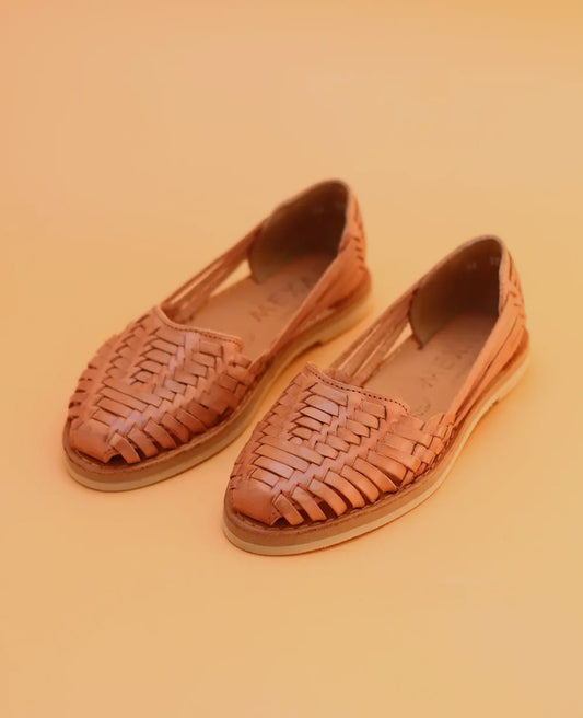 Handmade Mexican Huaraches – Natural Leather