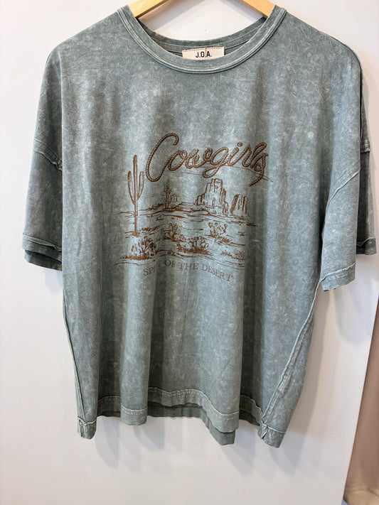 Desert Spirit Graphic Tee (Sage Wash)