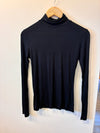 Essential Soft Turtleneck (Black)