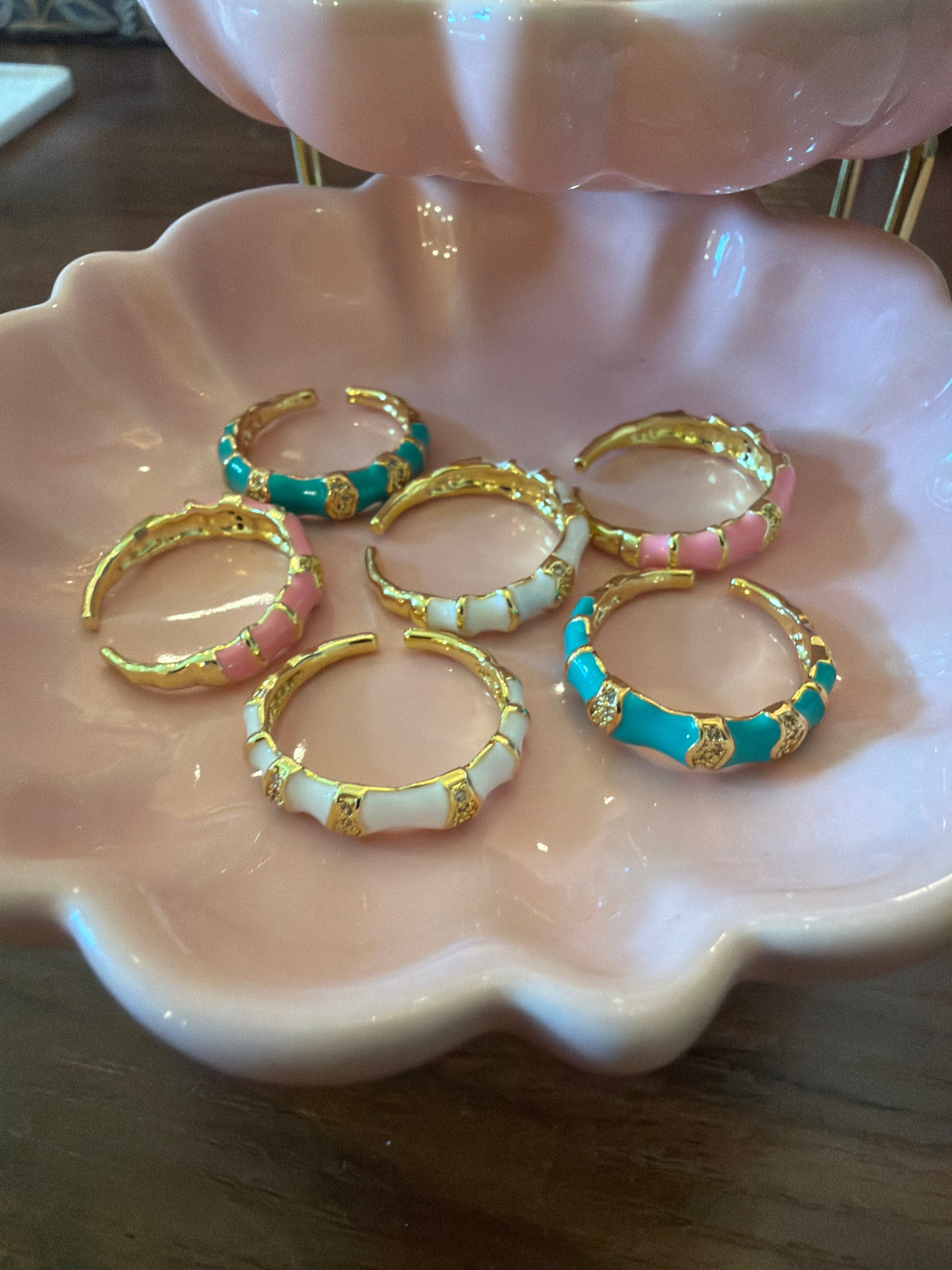 The Capri Bamboo Ring