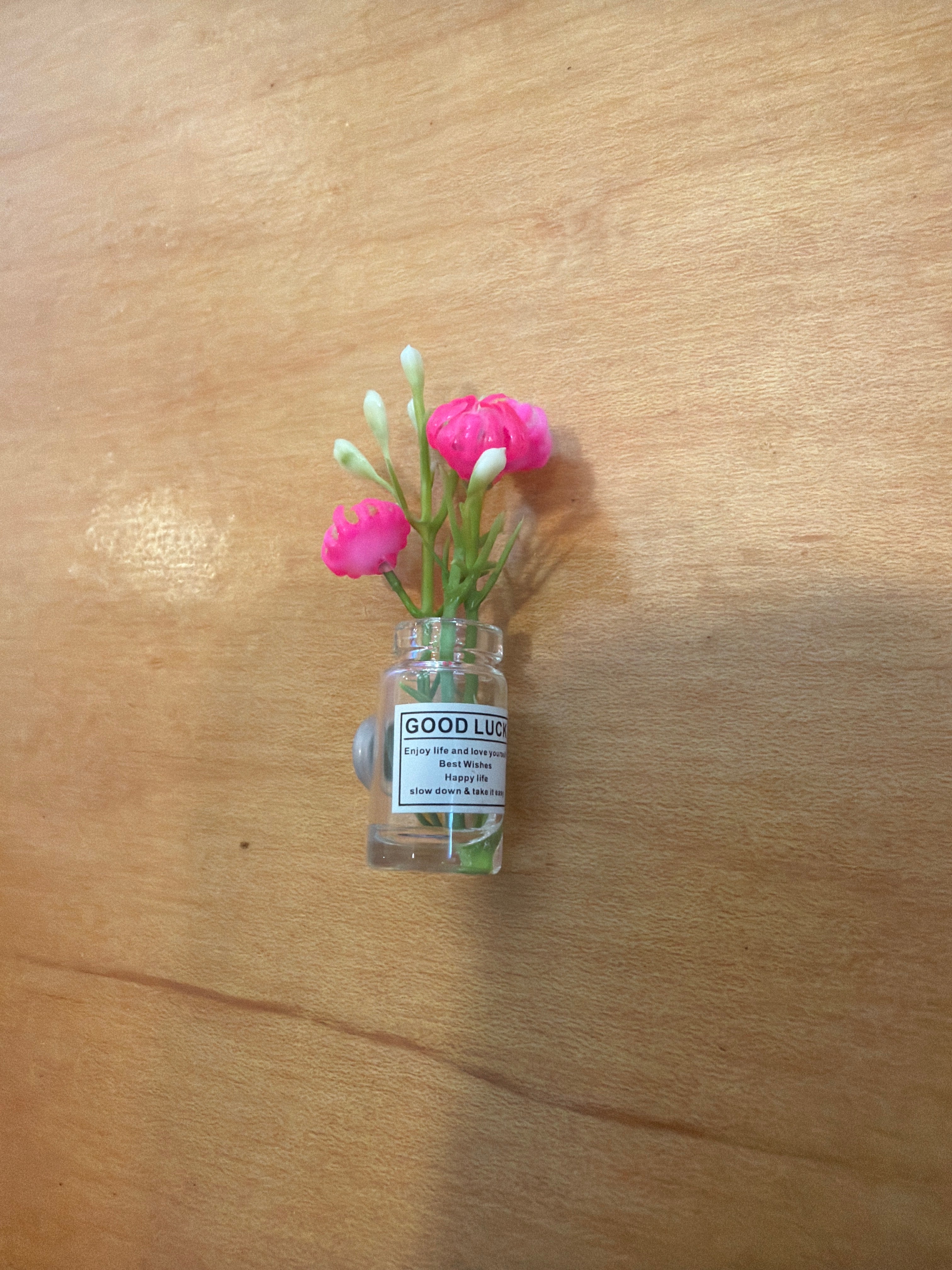 Flower magnet (good luck)