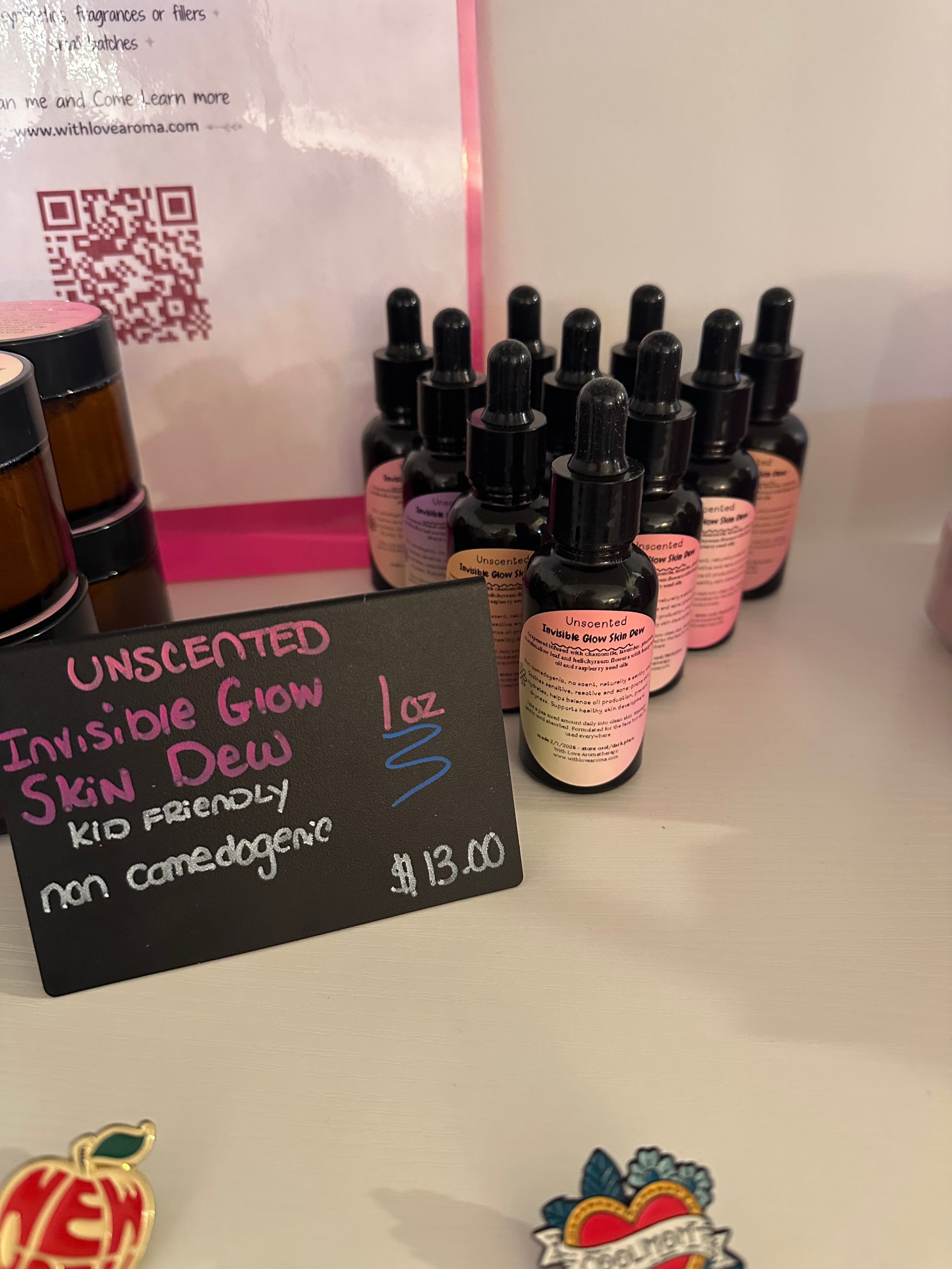 With Love Aromatherapy-Invisible Glow Skin Dew Facial Oil