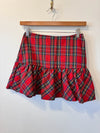 Classic Tartan Christmas Skirt (Red Tartan)