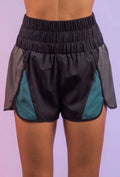 Midnight Motion Athletic Shorts (Black Multi)