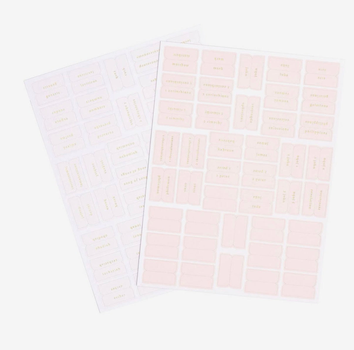 Pink and Cream Bible Tabs by Church Notes Co.