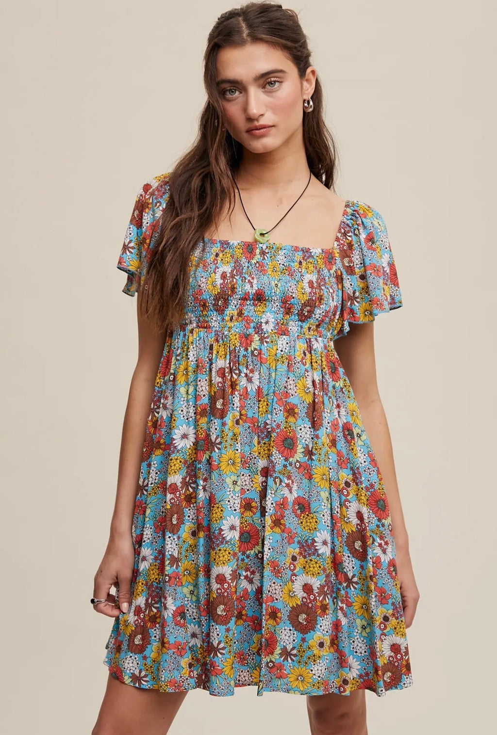 Wildflower Breeze Smocked Dress