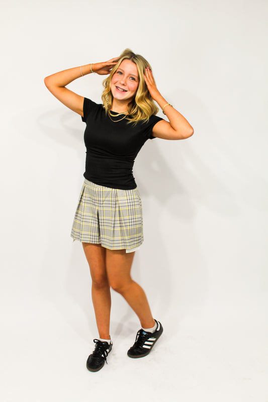 Classic Stretch Tee (Black)