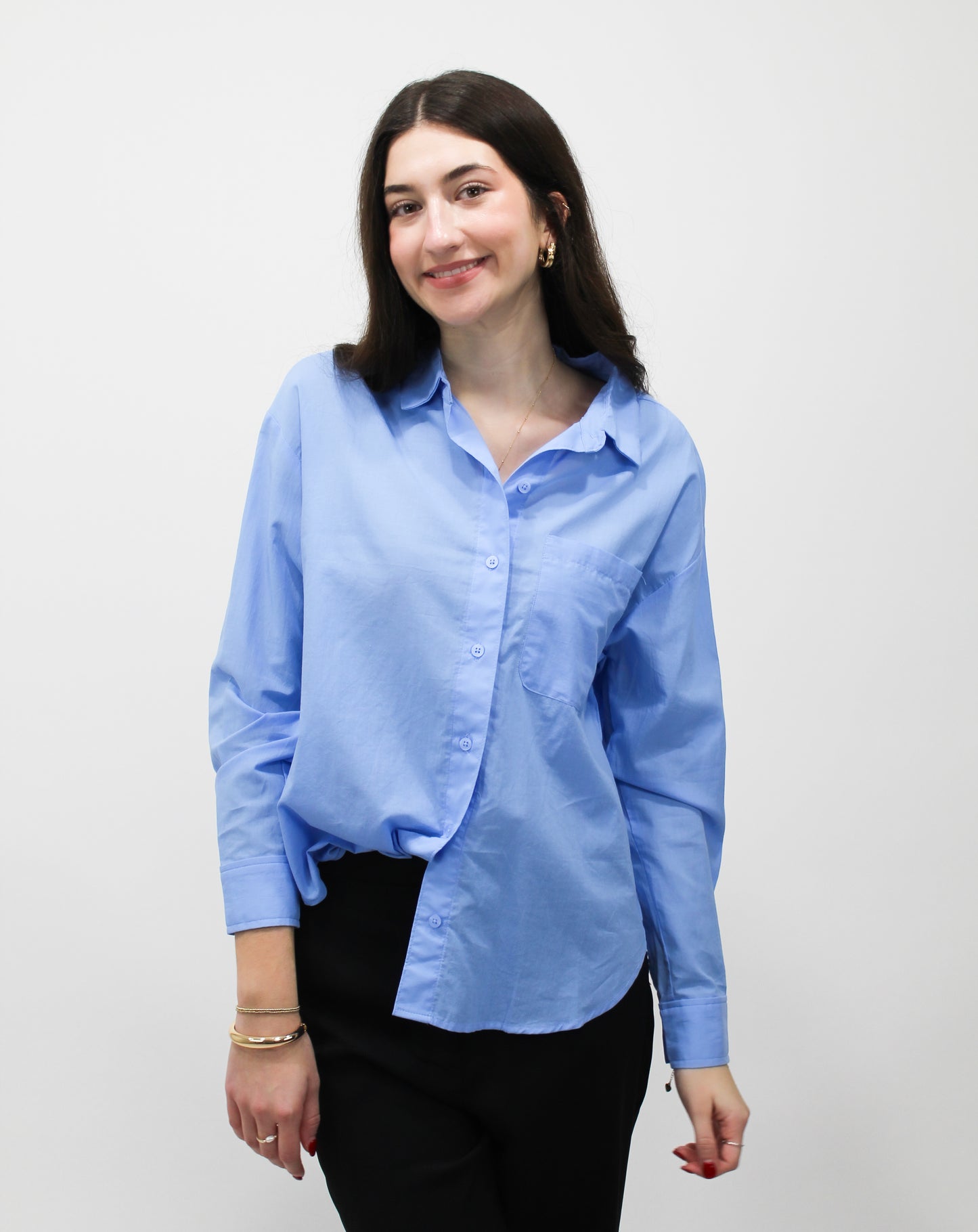 Everyday Essential Button-Down (Sky Blue)