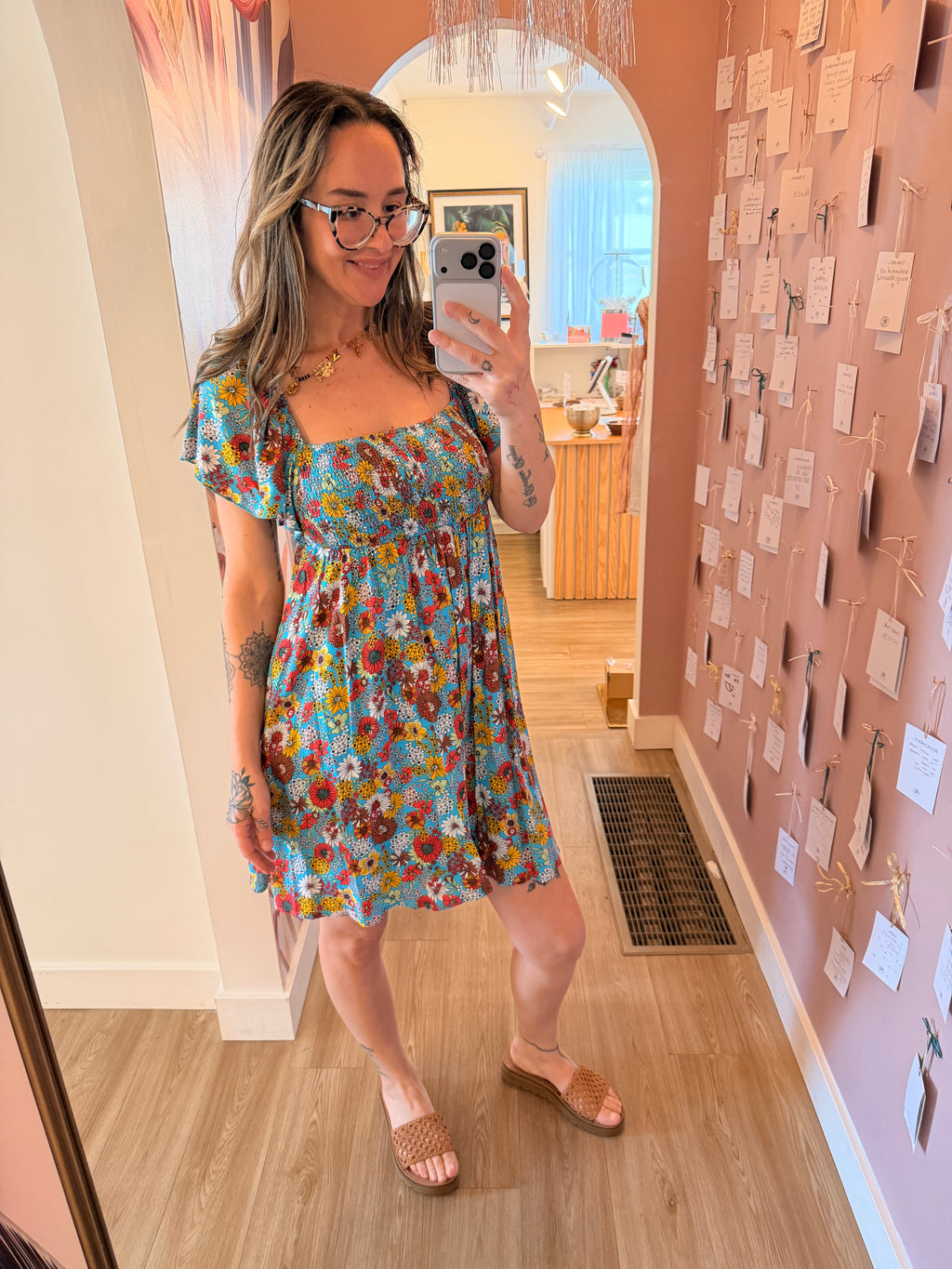 Wildflower Breeze Smocked Dress