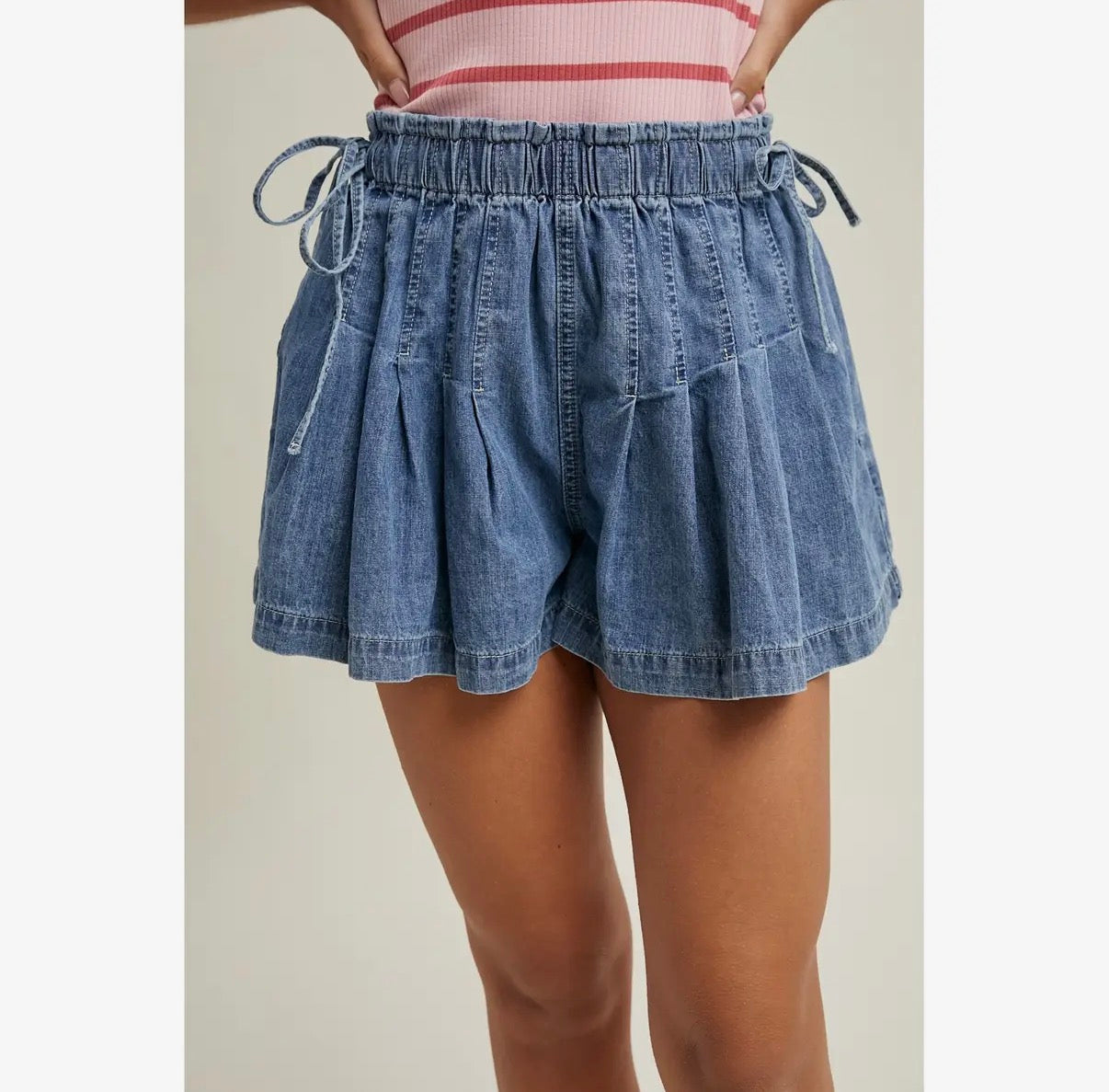 The Emery Pleated Shorts