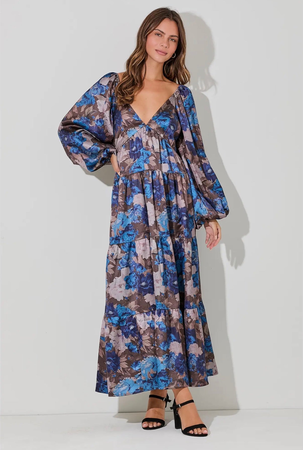 After Dusk Floral Dress