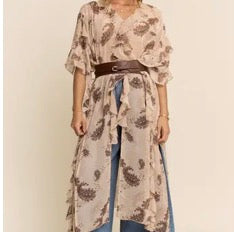 Wildflower Whisper Duster/Kimono