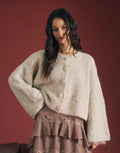 Softly Spoken Cream Cardigan
