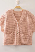 Sweet Blush Button Cardigan