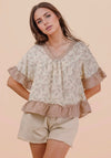 Sweet Meadow Ruffle Blouse