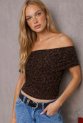 Wild at Heart Off-Shoulder Top