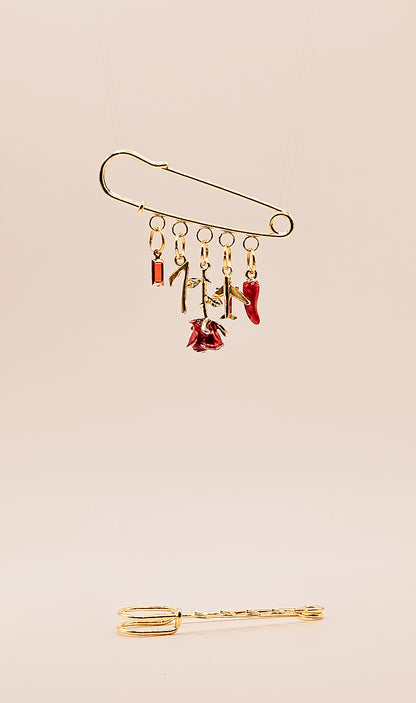 Gold Safety Pin