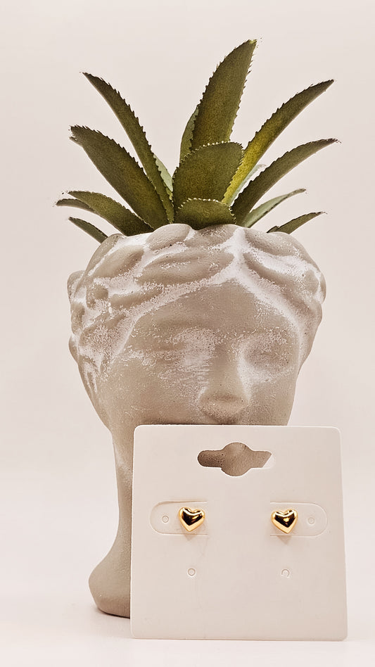 Heart Stud Earrings