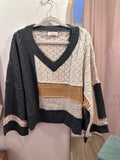 The Neutral Block Sweater