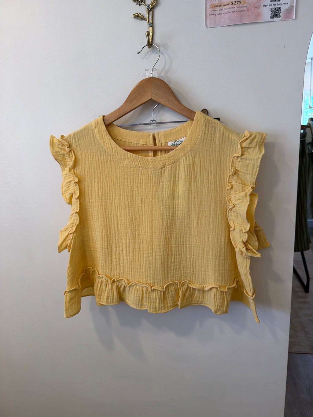 Golden Hour Ruffle Set