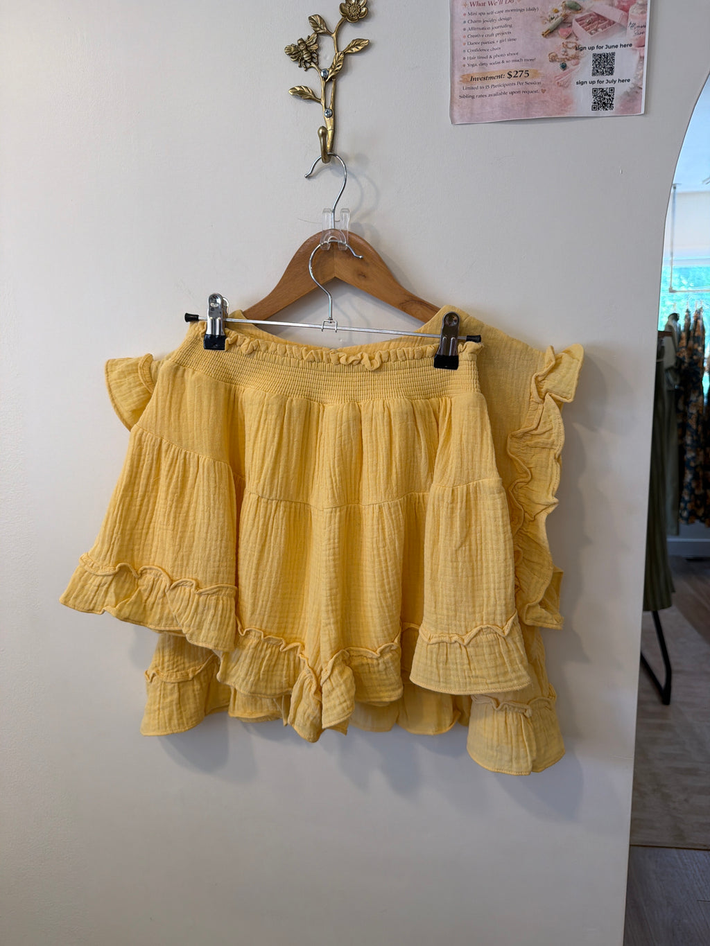 Golden Hour Ruffle Set