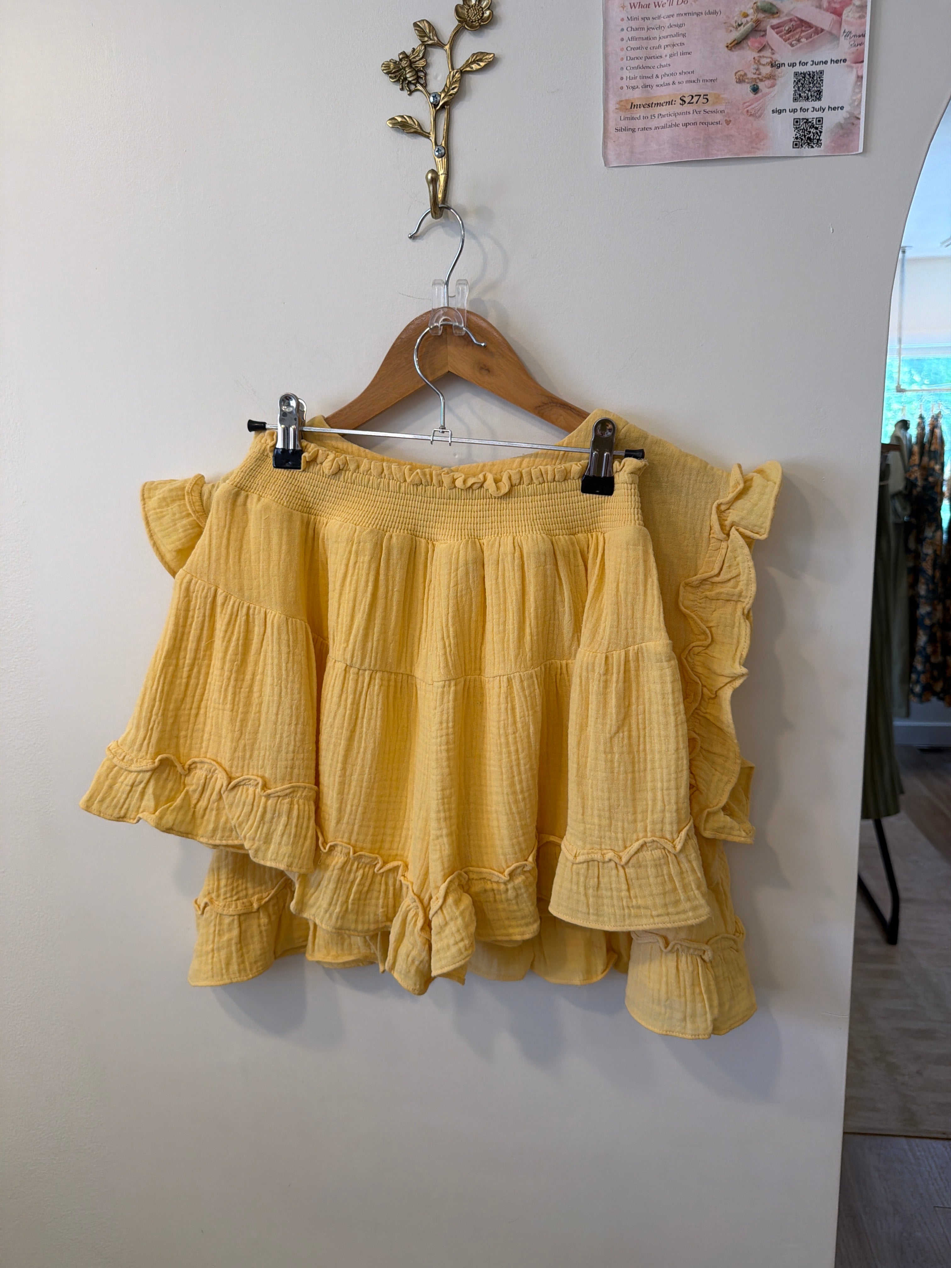 Golden Hour Ruffle Set