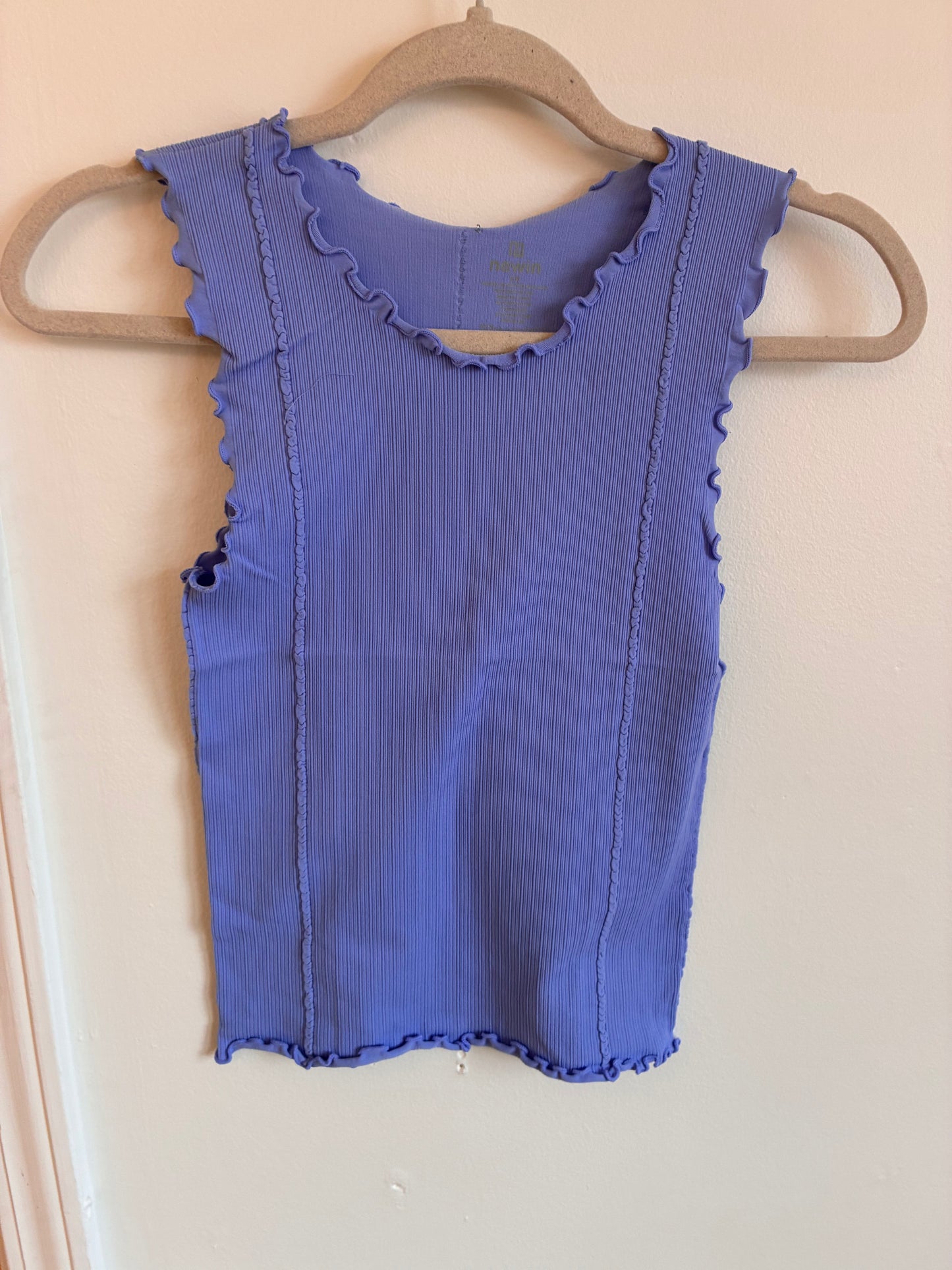 Lavender Ribbed Tank