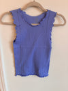 Lavender Ribbed Tank