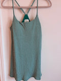 Green Gingham Active Dress