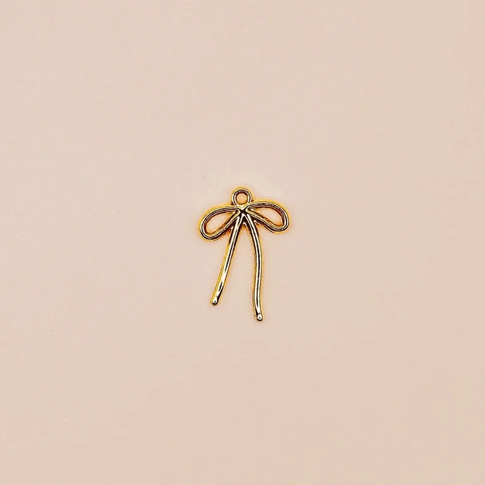 Knotted Gold Bow