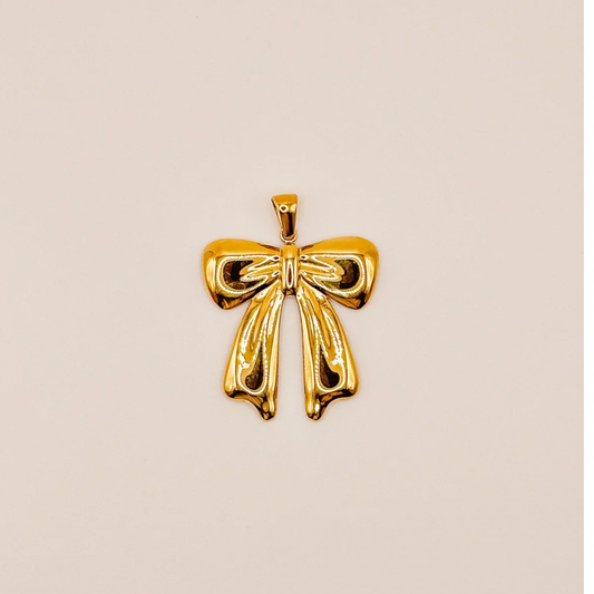 Large Gold Bow