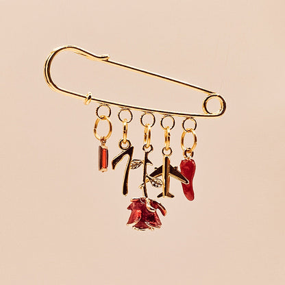 Gold Safety Pin